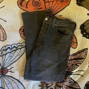 levis ribage straight ankle jeans